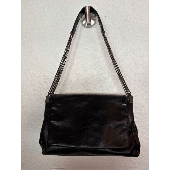 Zara Rock Style Flap Shoulder Bag in Black - Picture 4 of 12